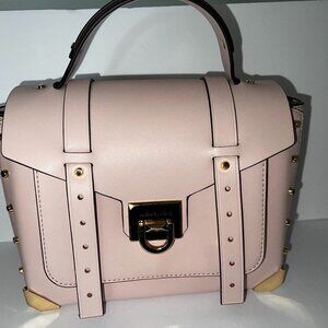 Michael Kors Manhattan Medium Leather Satchel NWT